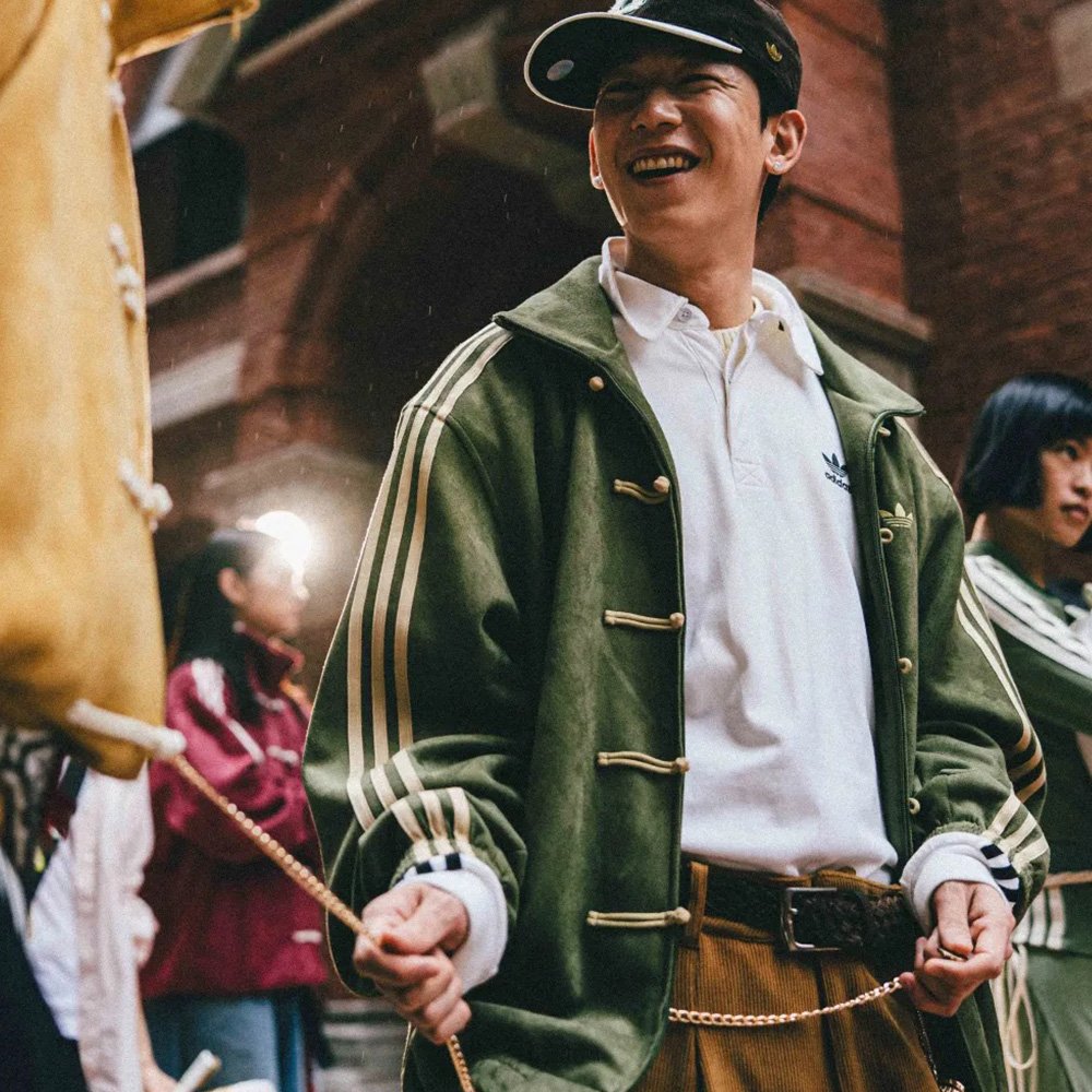 Chinese streetwear brand product styling