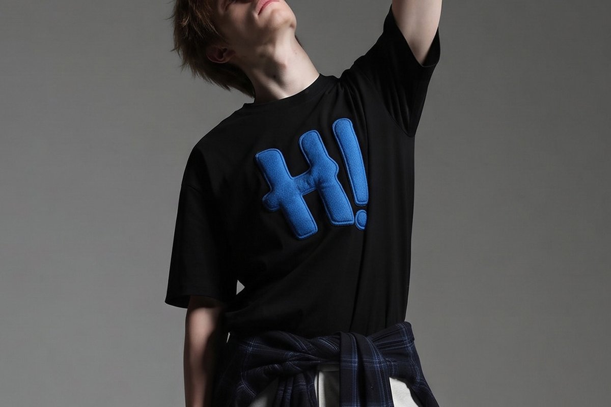 300 GSM heavyweight T-shirt worn in an oversized fit
