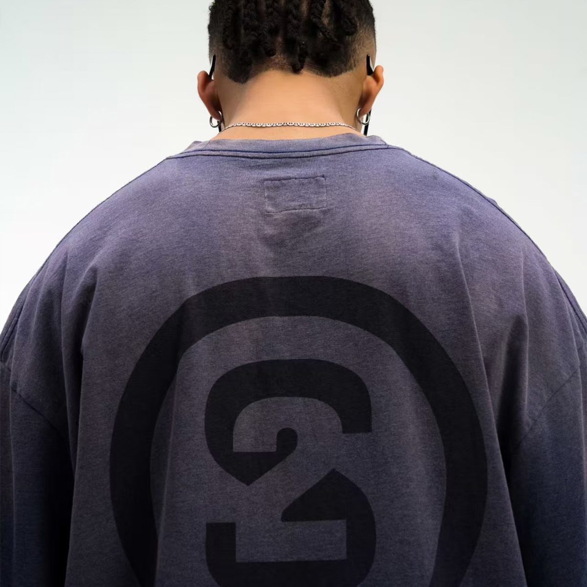 Vintage wash on garment