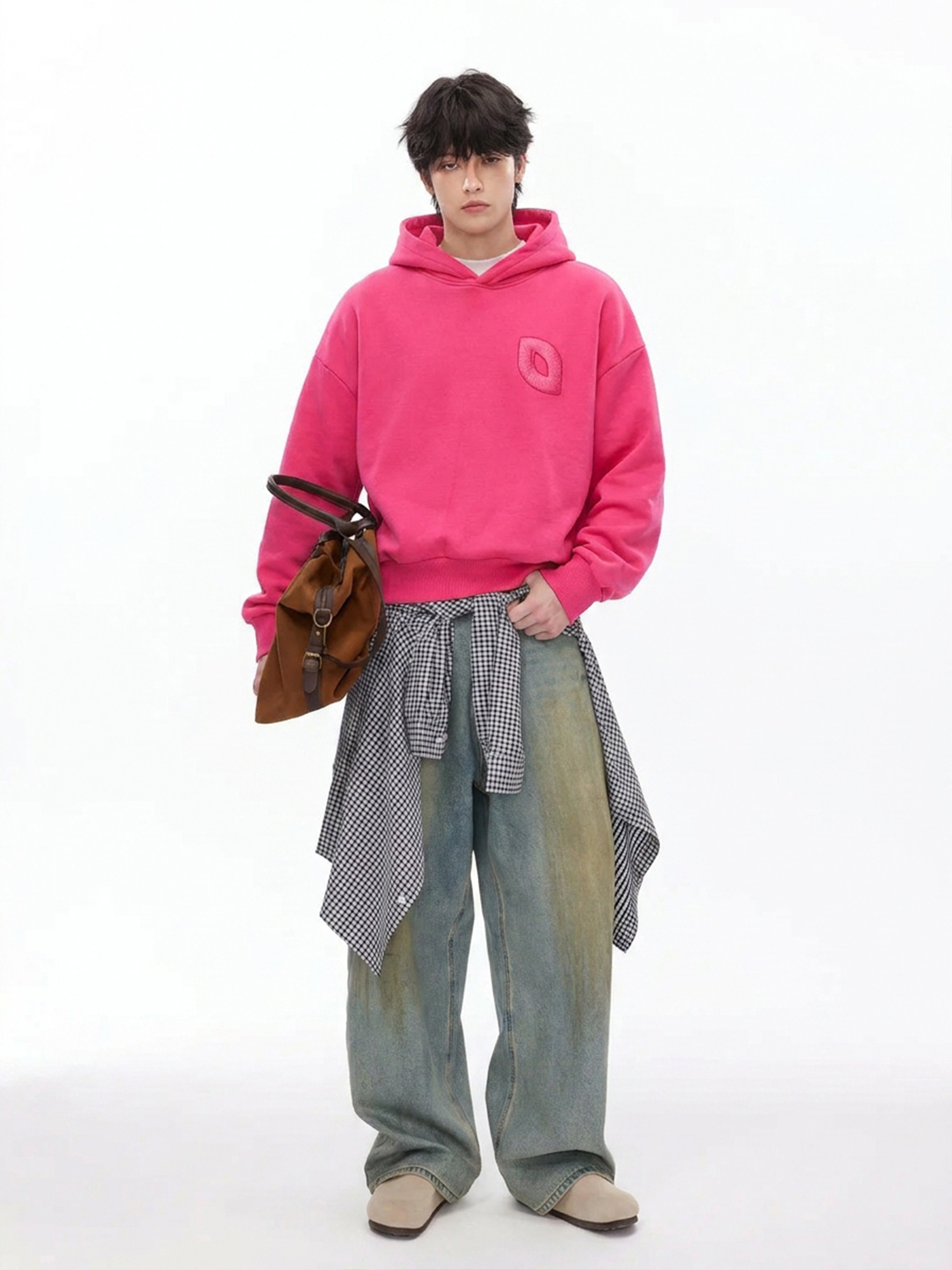 3D Embroidered Hoodie