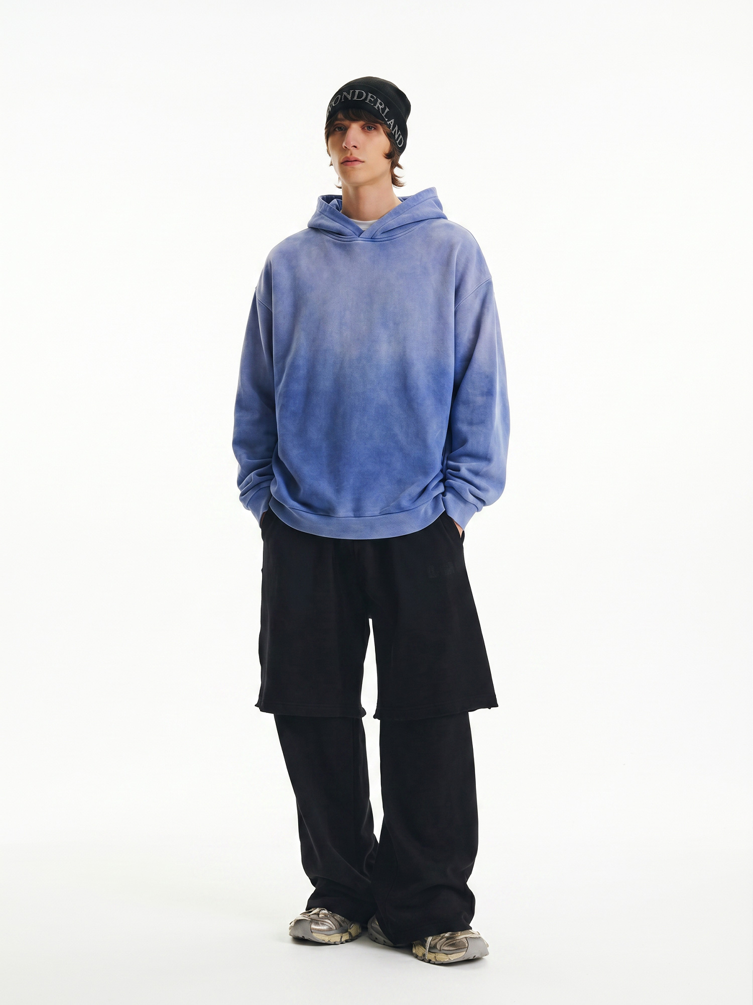 Heavyweight Pure-Cotton Vintage Hoodie