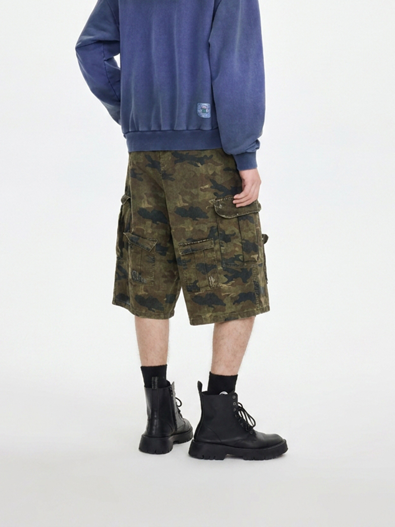 Camo Cargo Shorts