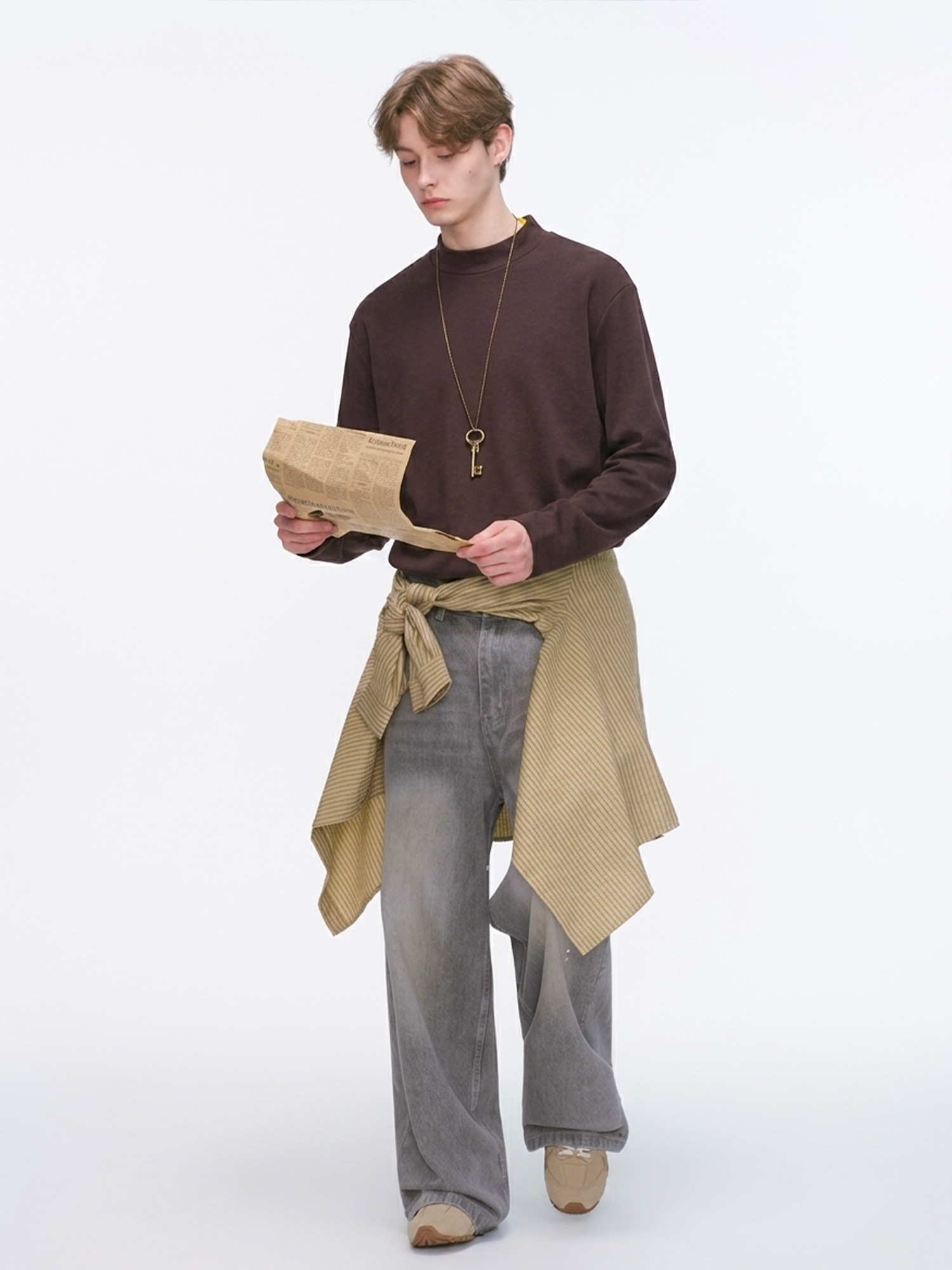 Moisture-Wicking Warm High-Stretch Long-Sleeve Tee