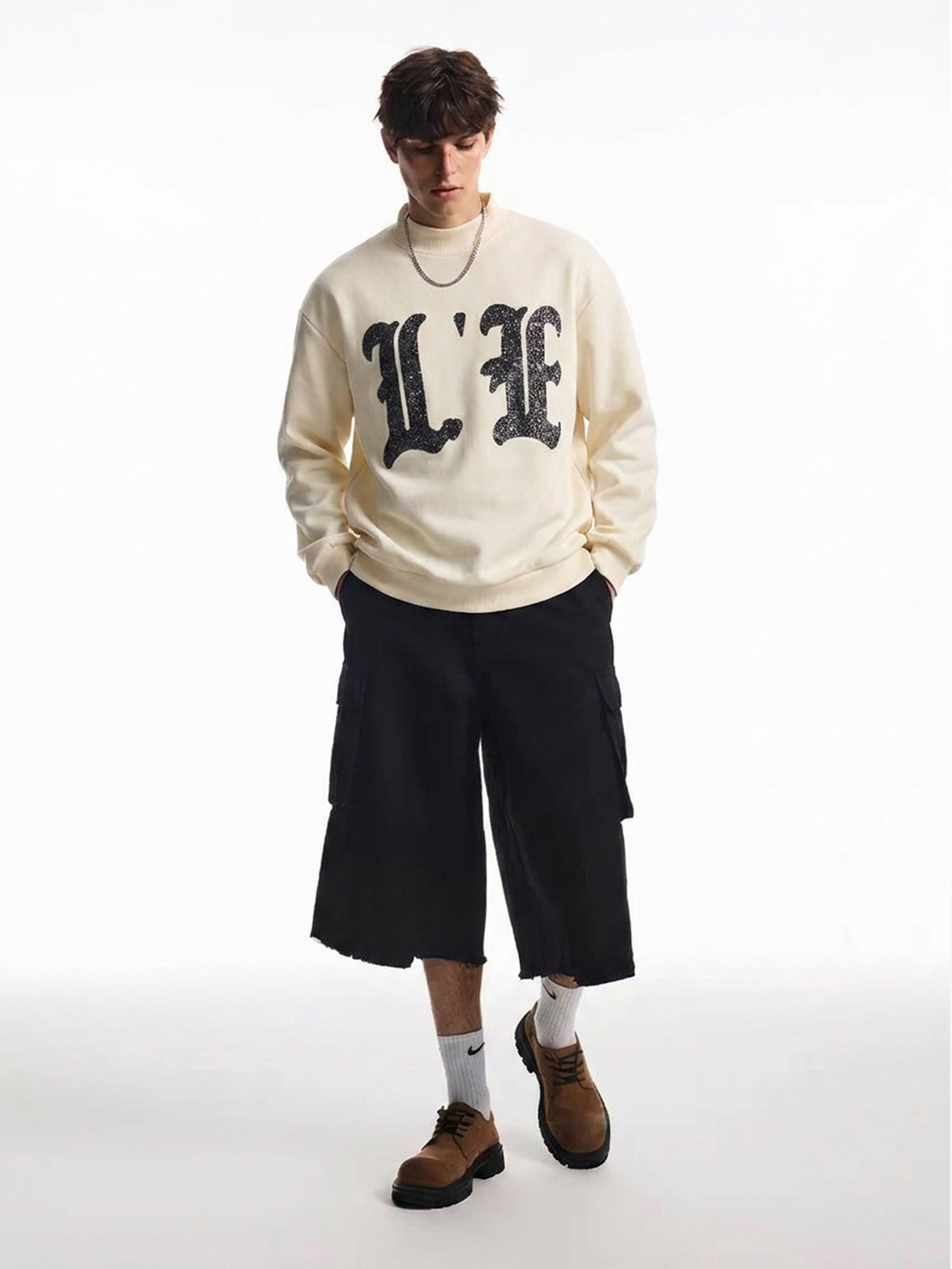 Rhinestone Heavyweight Sweatshirt