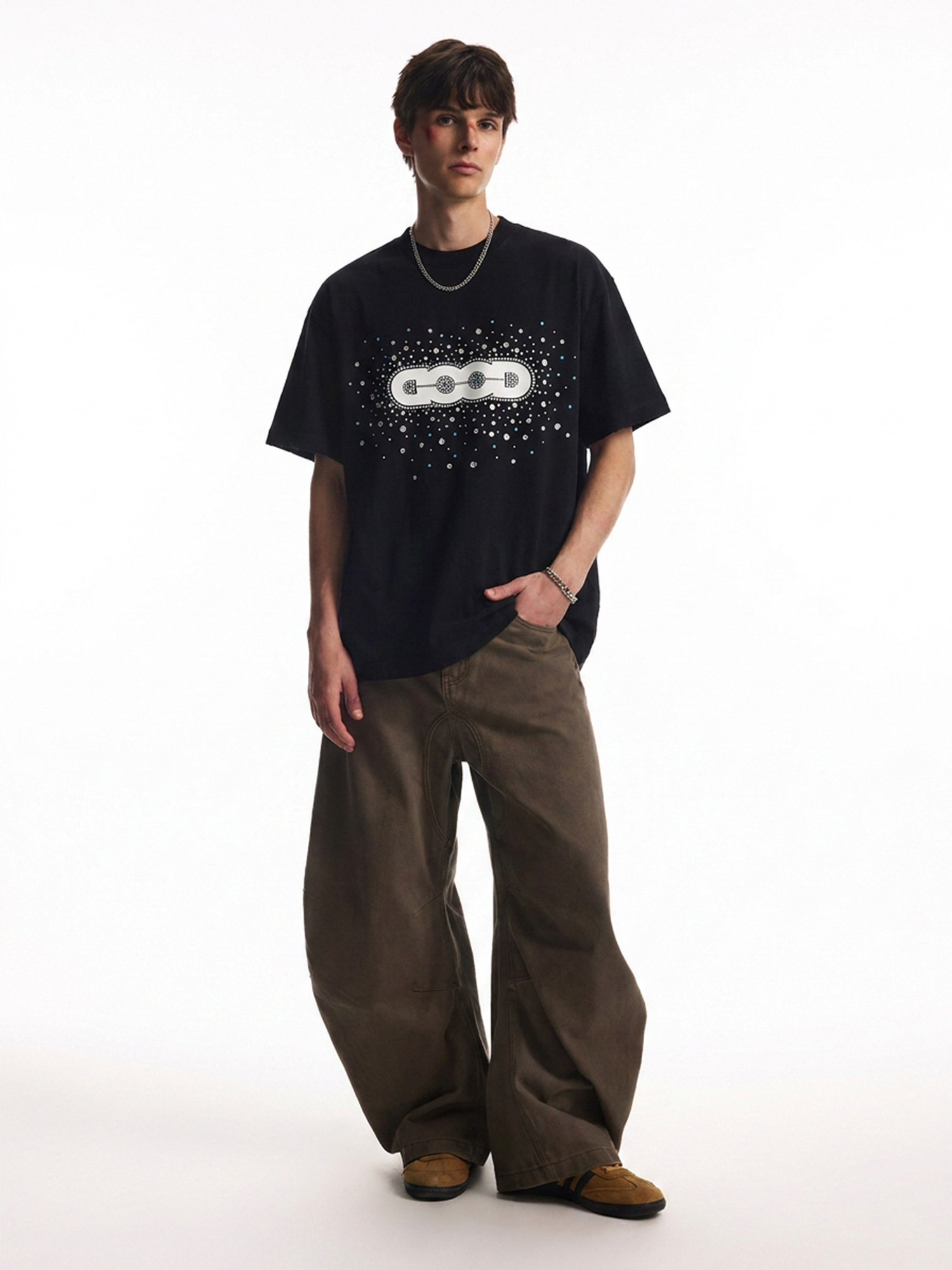 Heat-Pressed Rhinestone Tee