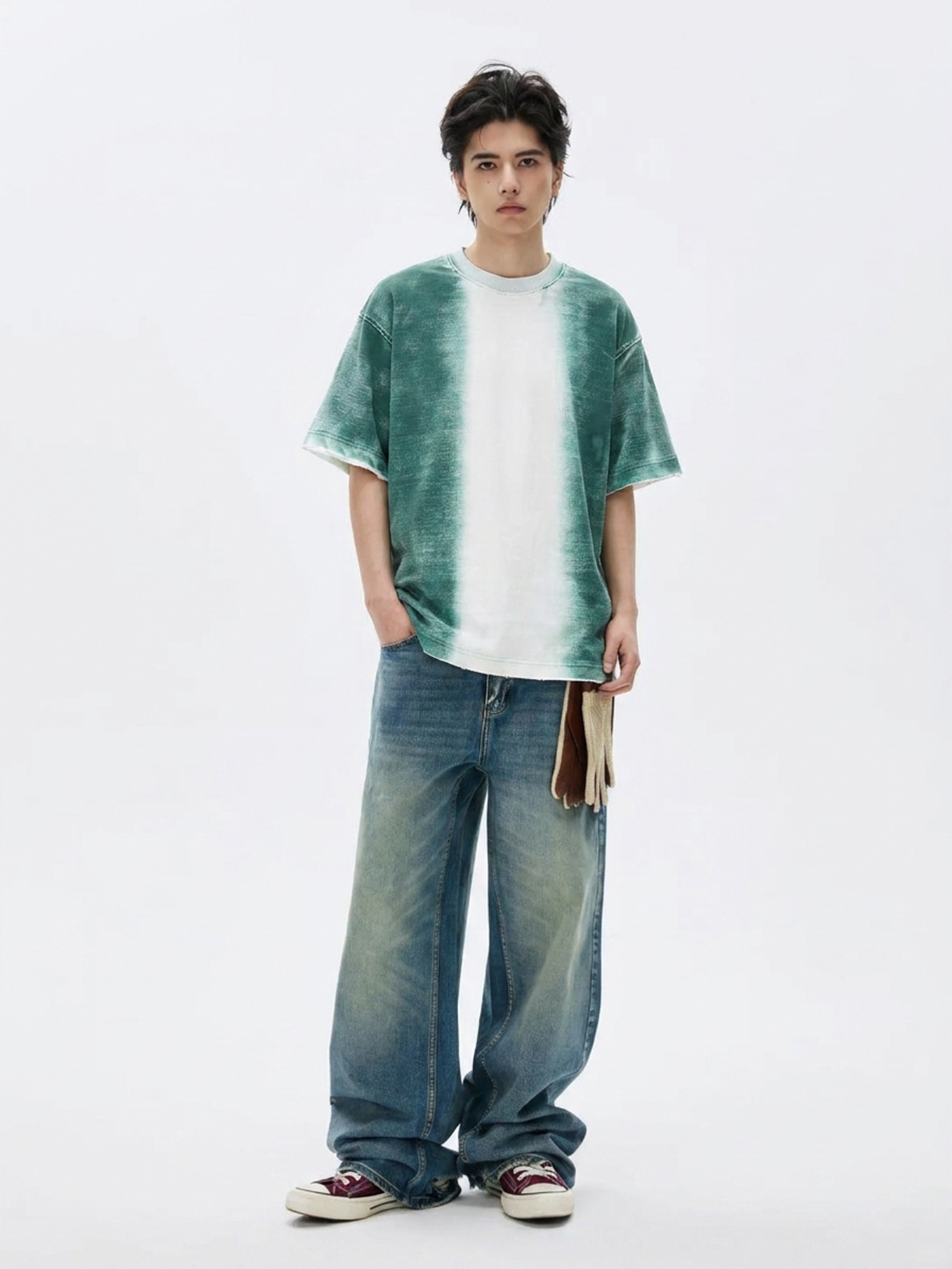 Tie-Dye Garment-Washed Tee