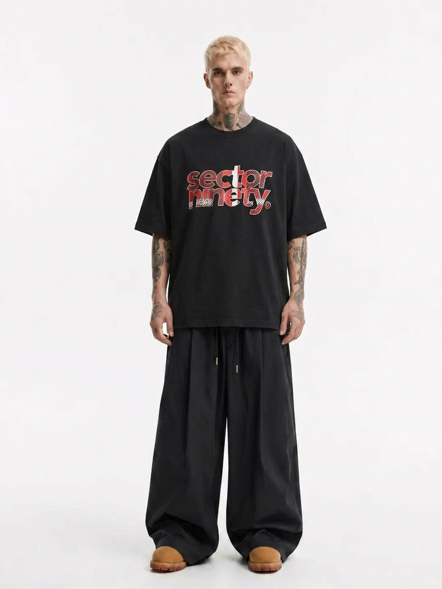 Heavyweight Loose Heat-Pressed Sweatshirt