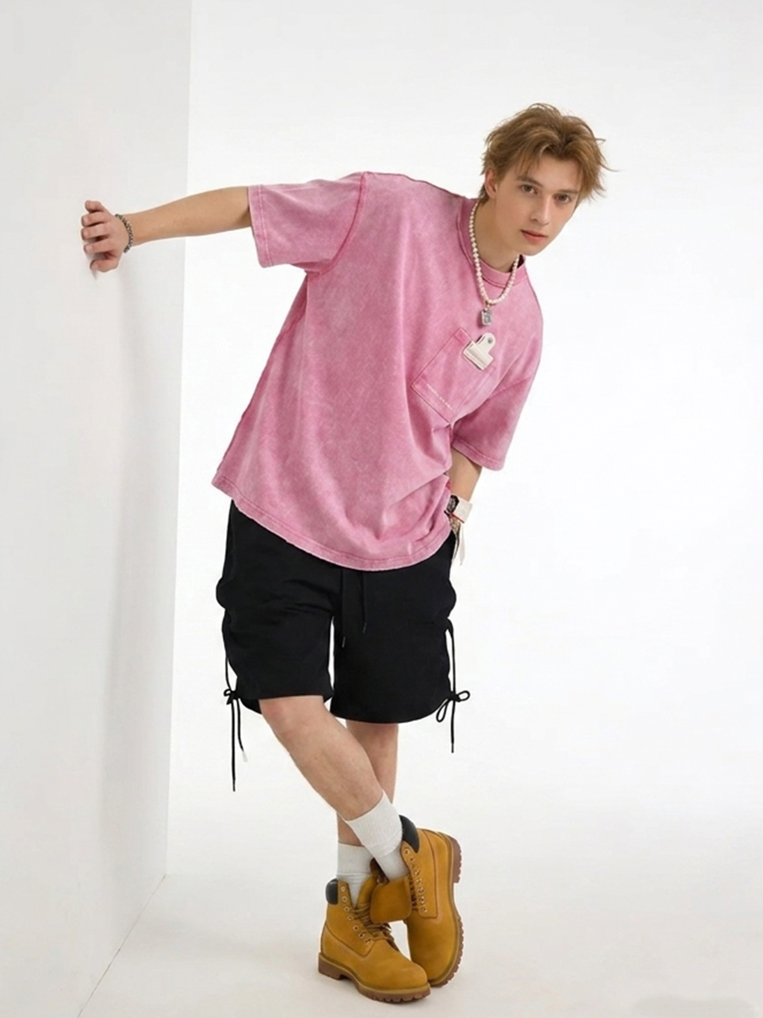 Heavyweight Acid-Wash Tee