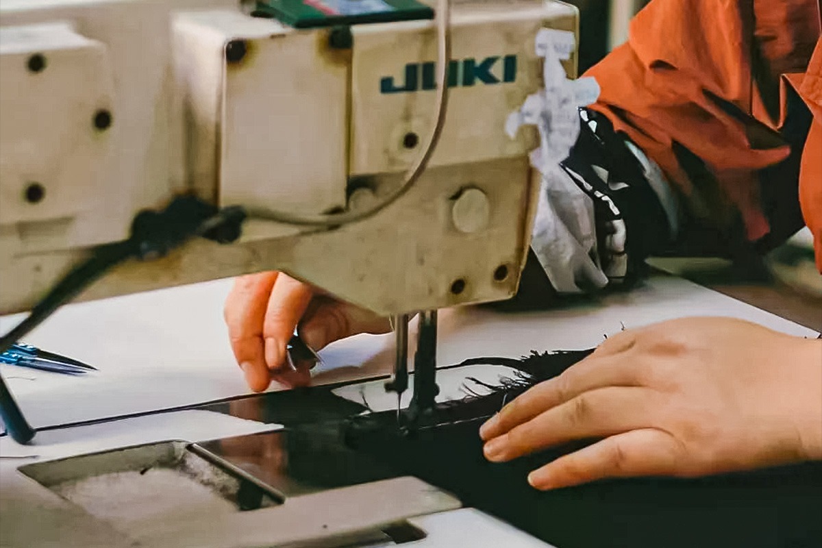 Garment sewing